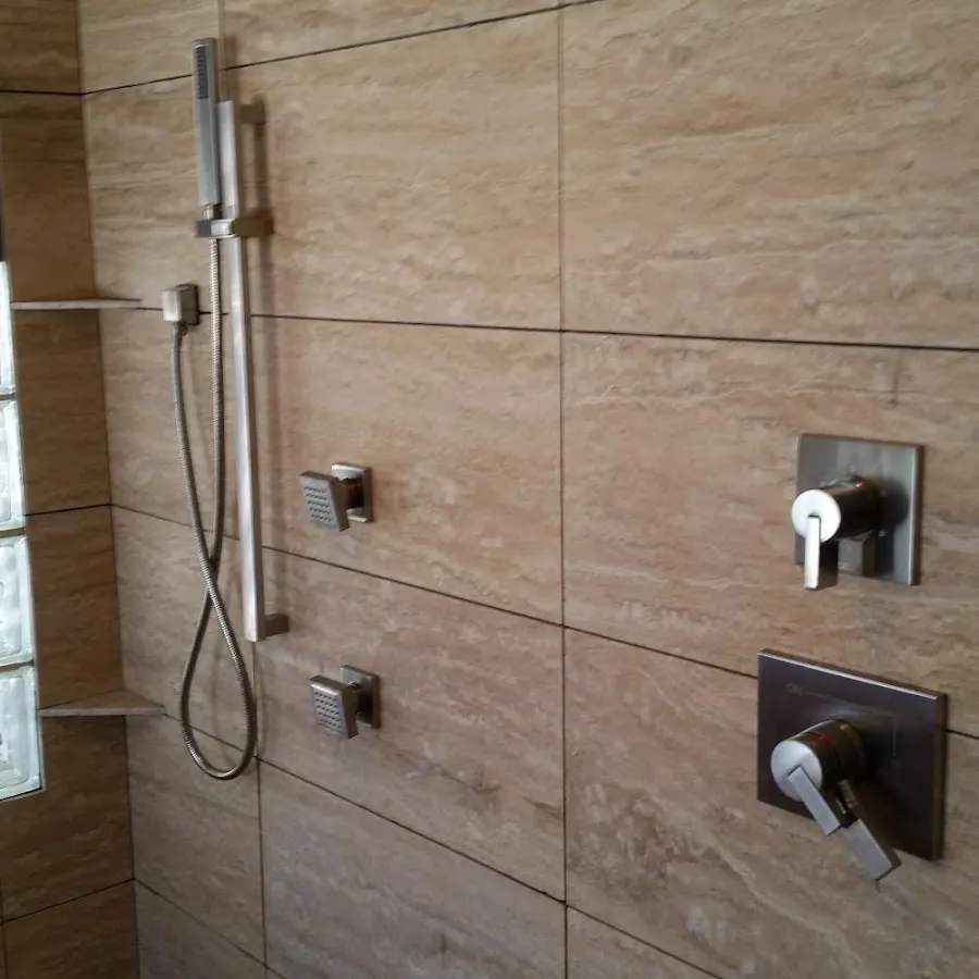 Shower fixture installation for Water Heater Installation in Town and Country
